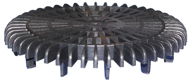 Flat leaf catcher for balcony or terrasse drains of series HL80, HL90 and HL310, HL510