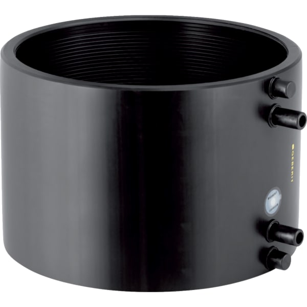Geberit HDPE electrofusion coupling with integrated thermal fuse