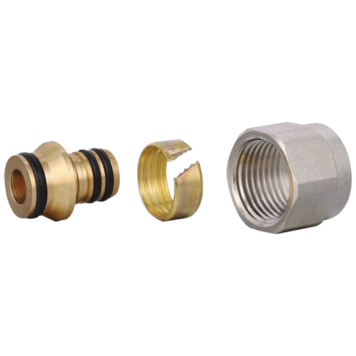 Warmex Manifold Connector Ø16 × 3/4"