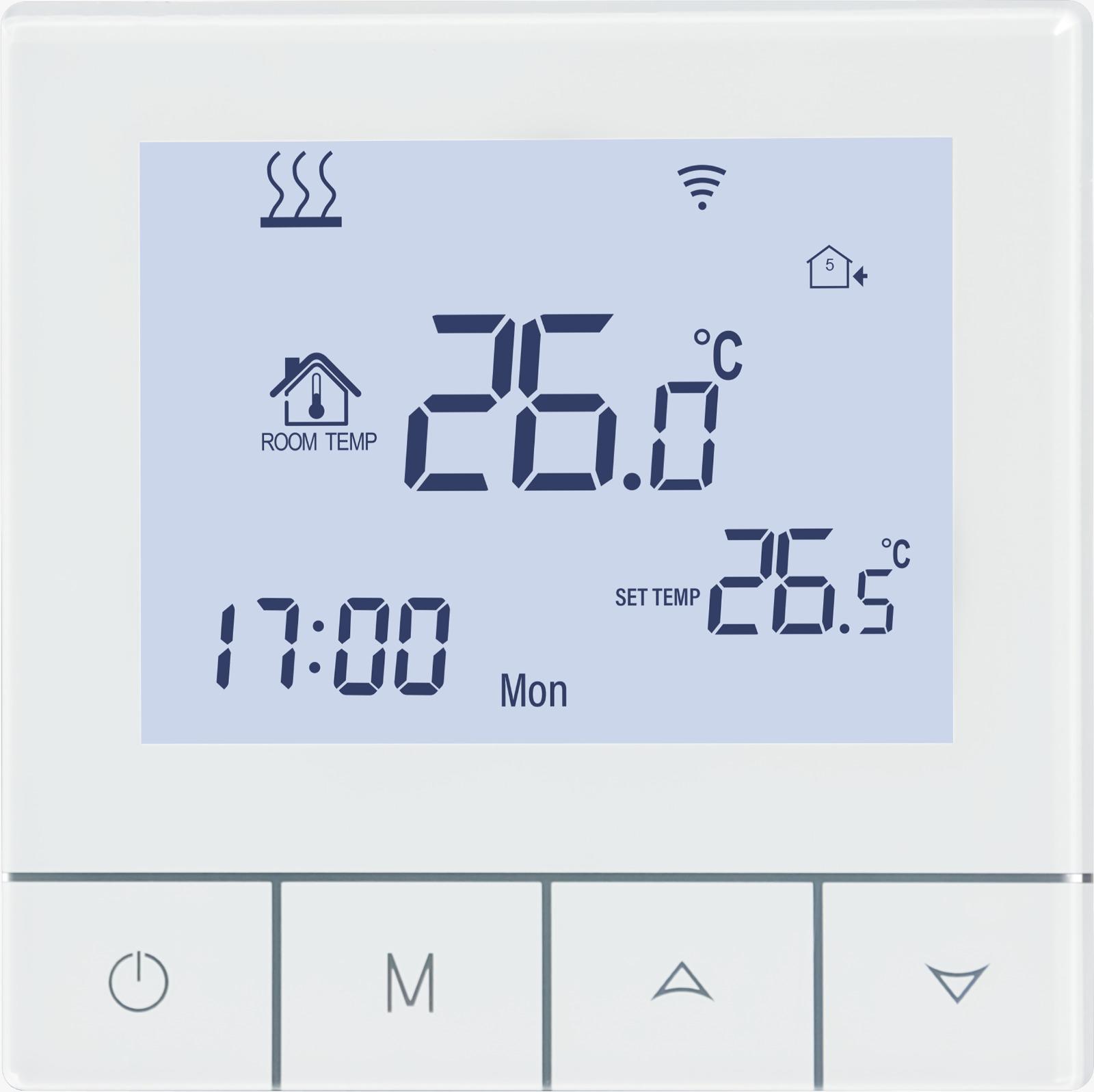 Warmex WiFi Floor Thermostat 230V, White